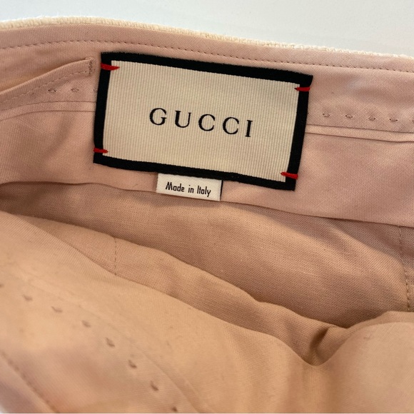 Gucci Horsebit Ivory Tweed Shorts - Picture 11 of 16